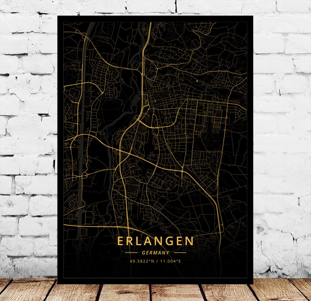 Poster Mappa di Essen