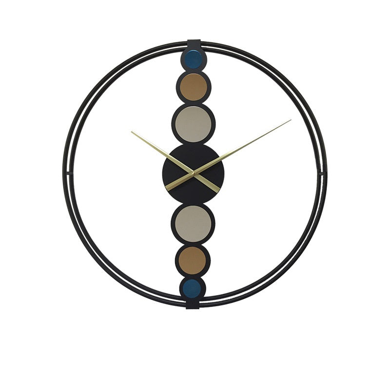 Orologio da parete Sfere colorate verticali