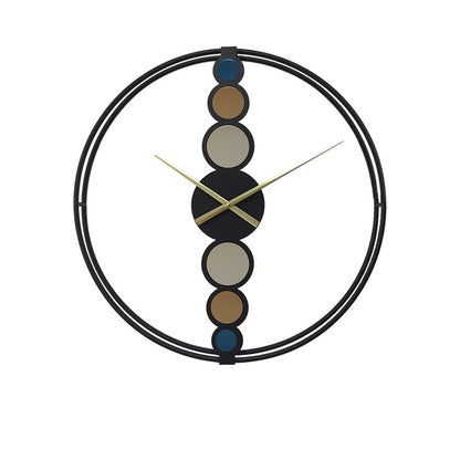 Orologio da parete Sfere colorate verticali