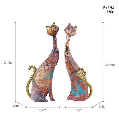 Quadro europeo gatti coppia