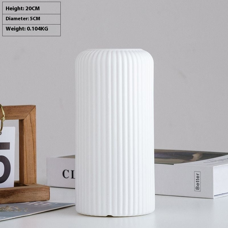Vaso in plastica stile nordico