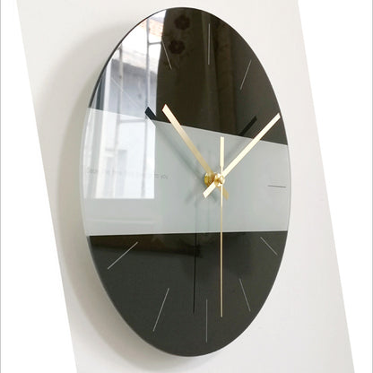 Orologio da parete Semicircle geometrico