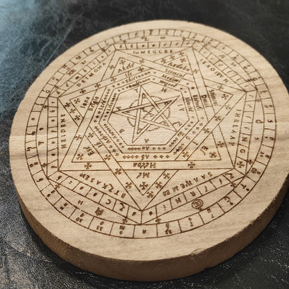 Tavola divinatoria pentagramma