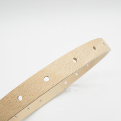 Cornice rotonda tessuta