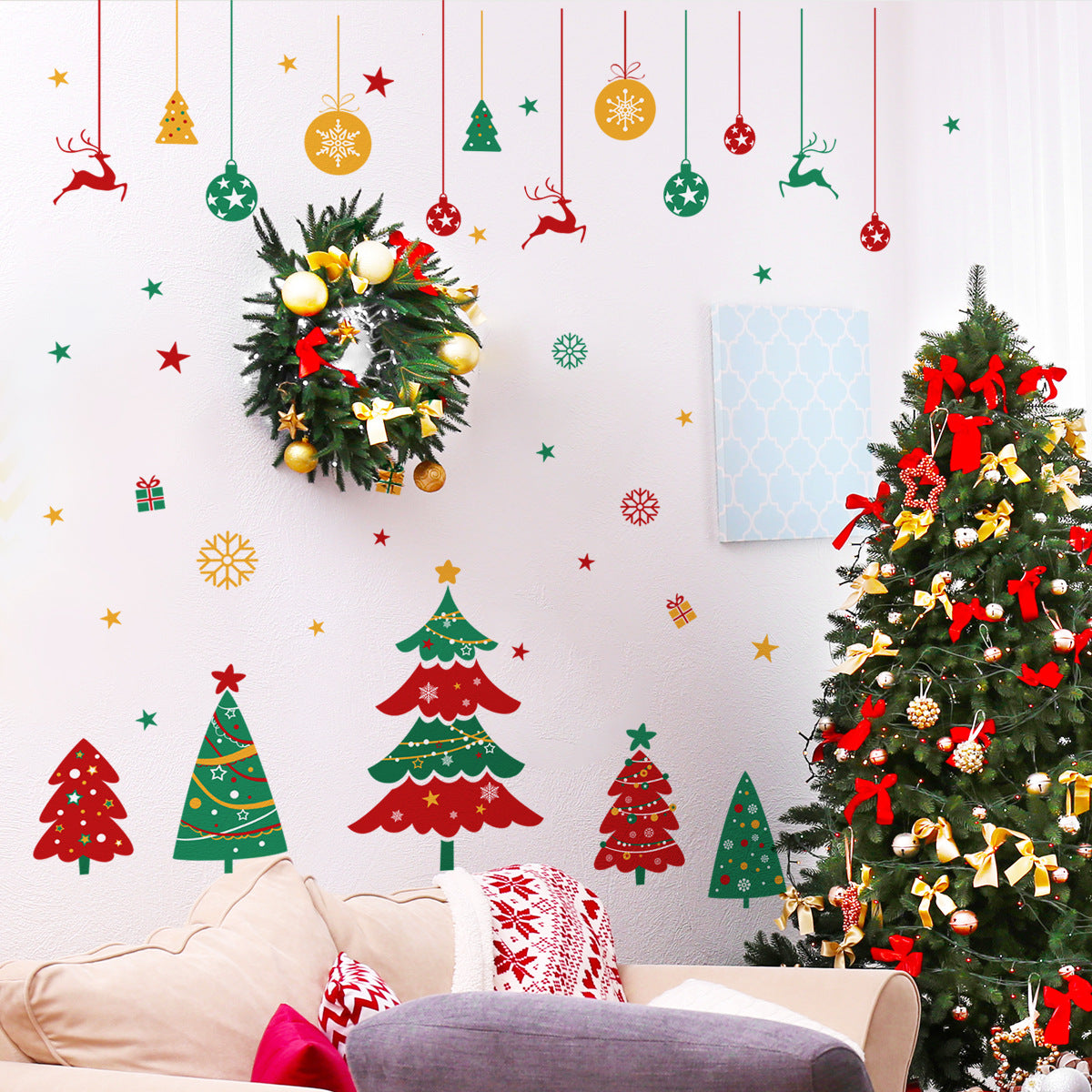 Adesivo Albero Natale