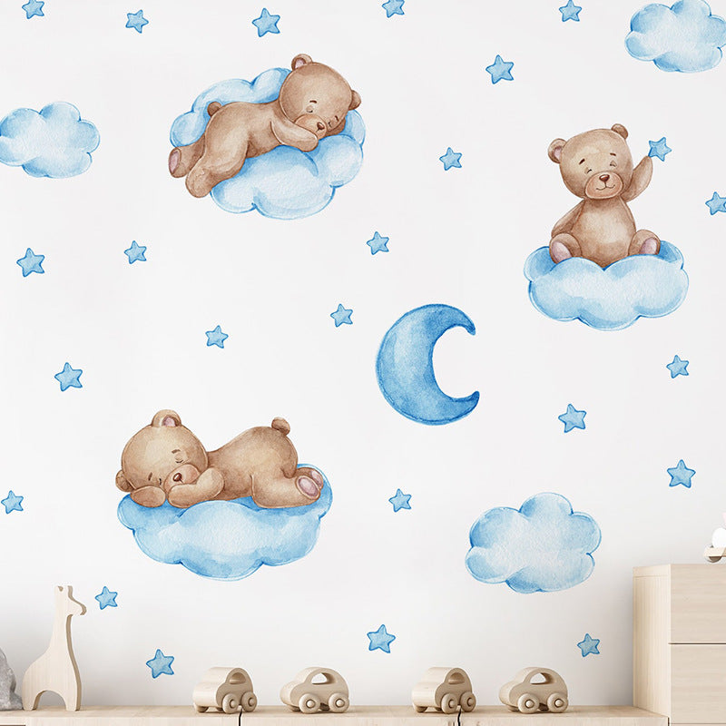 Adesivo murale orso