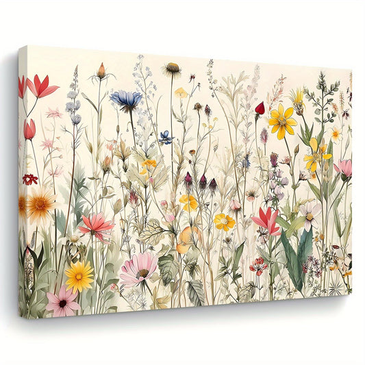 Quadro su tela Giardino di fiori