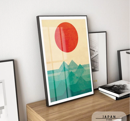 Quadro astratto - Alba marina
