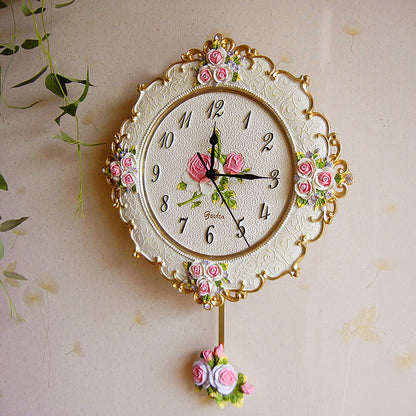 Orologio da parete Barocco perle lusso