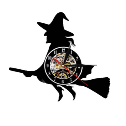 Orologio da parete Silhouette anime vinile