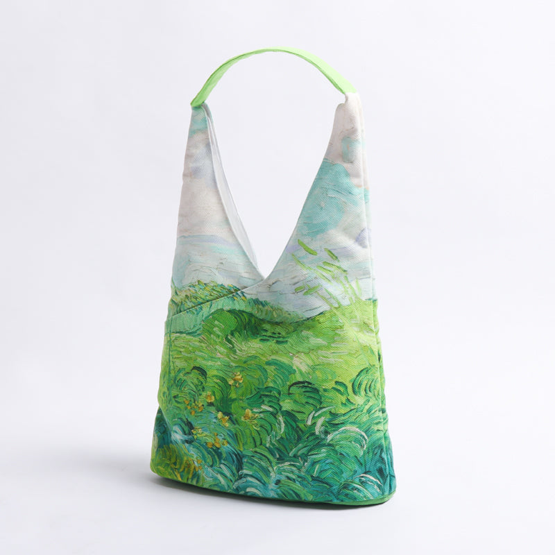 Borsa Spalla Dipinto Grano