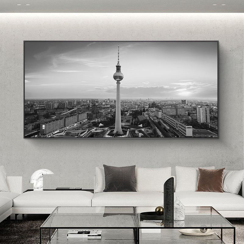 Quadro paesaggio urbano