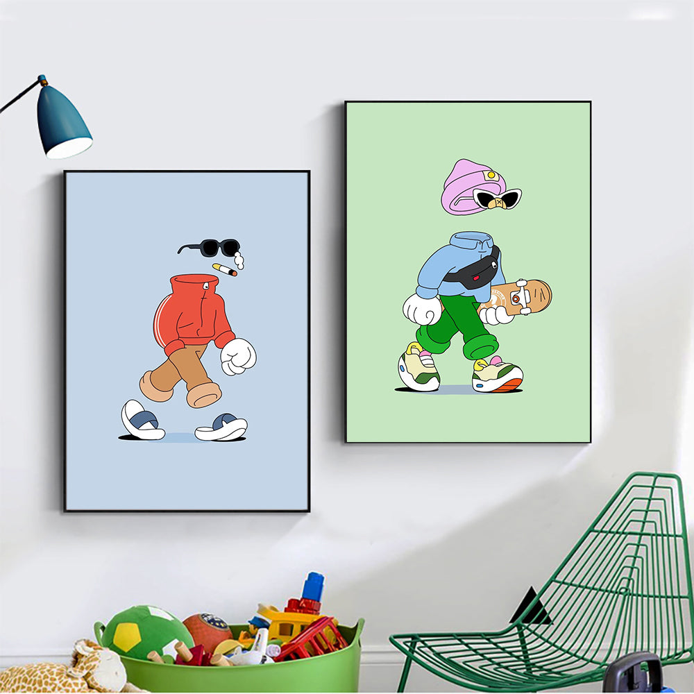 Quadro sport cartoon