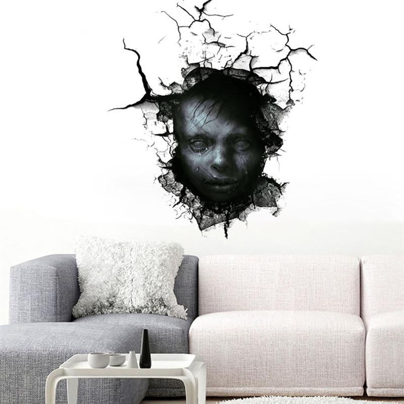 Adesivo murale fantasmi 3D