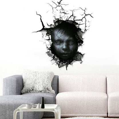 Adesivo murale fantasmi 3D