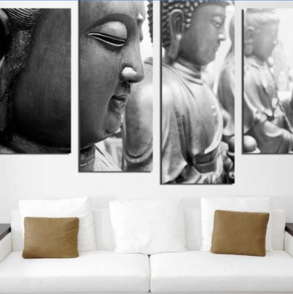 Set 4 quadri Buddha
