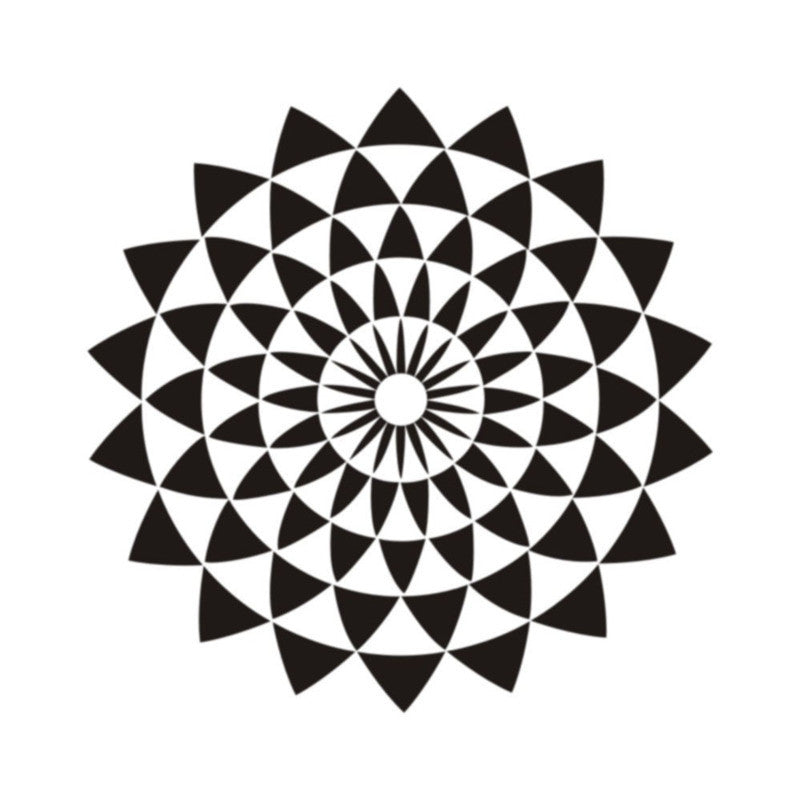 Adesivo Loto Geometrico