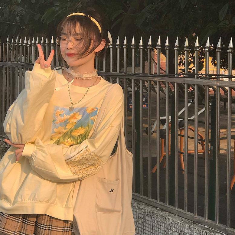 Maglione Donna Stampa Dipinta
