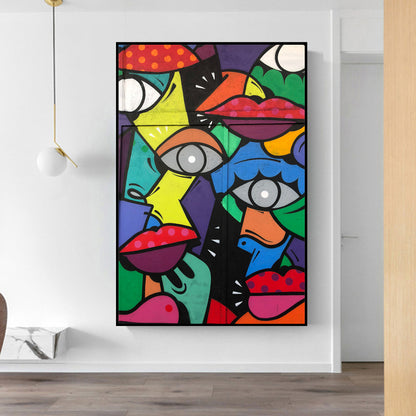 Quadro Graffiti Astratto