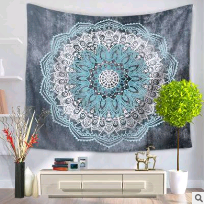 Arazzo Mandala Floreale