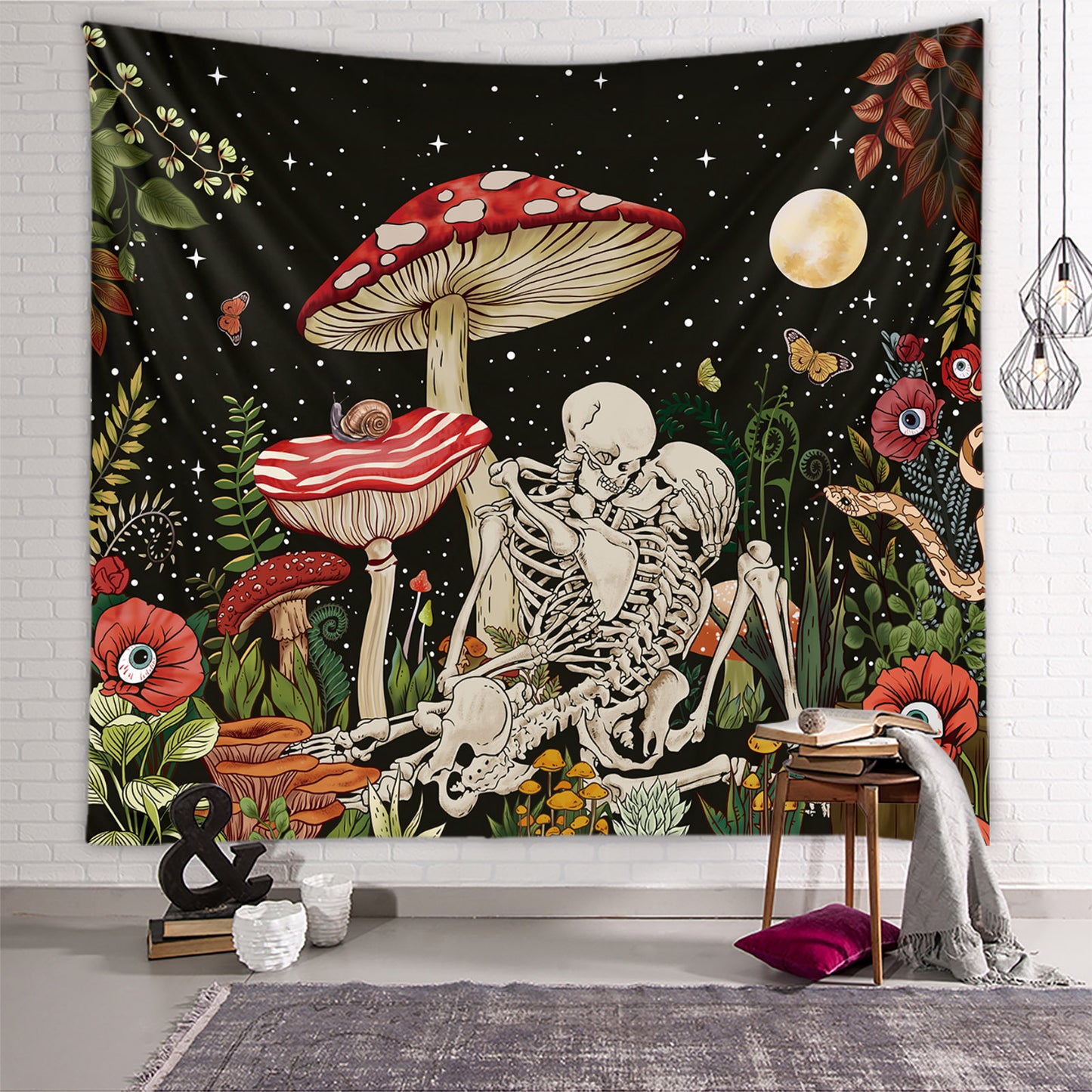 Tappezzeria funghi