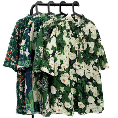 Camicia fiori vintage