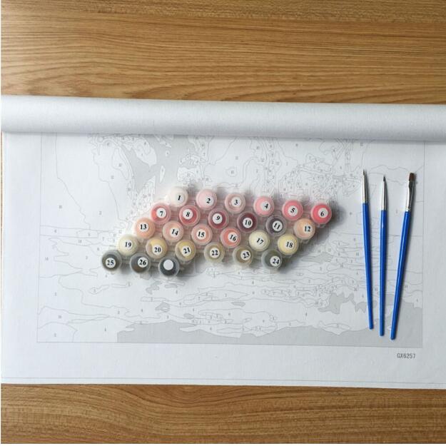 Quadro su tela Gatto e tigre