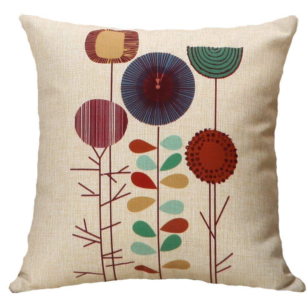 Federa fiori astratti