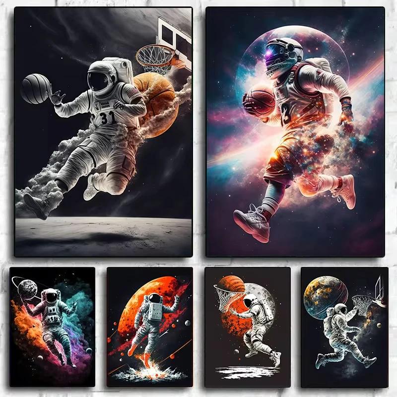 Poster Astronauti nello spazio
