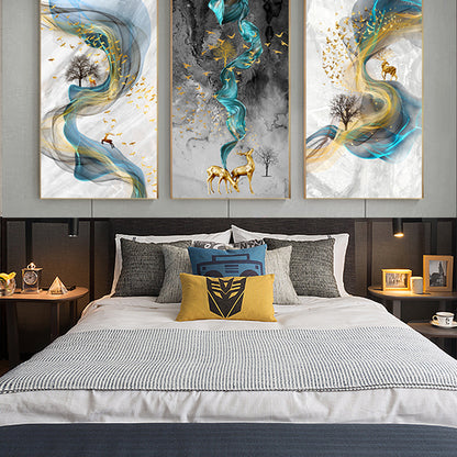 Quadro alce astratto