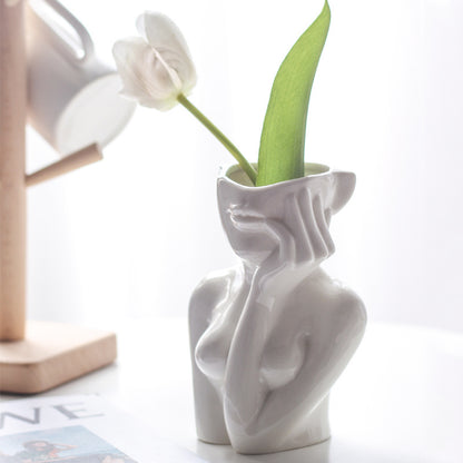 Vaso busto donna