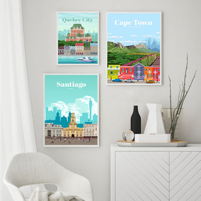 Poster Viaggio Quebec