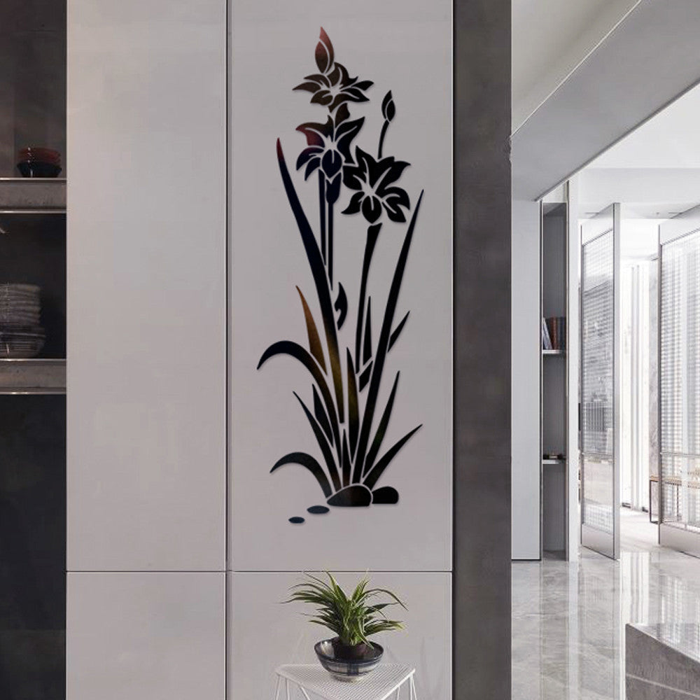 Adesivo murale fiori 3D