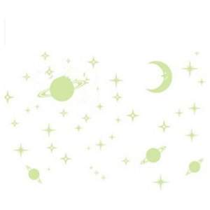Adesivo stelle fluorescente