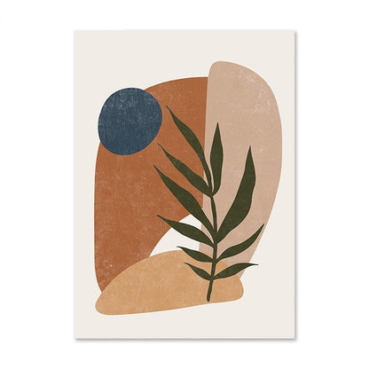 Quadro bohemien sole luna