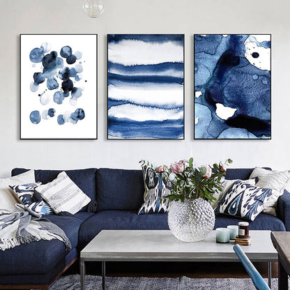 Quadro astratto blu