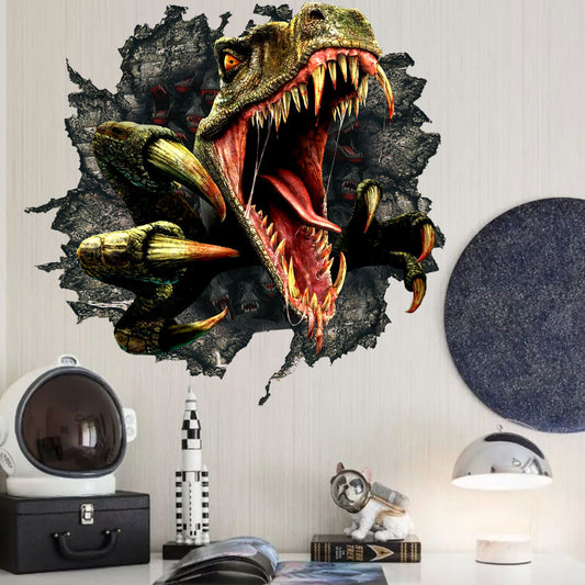 Adesivo murale Dinosauro preistorico 3D