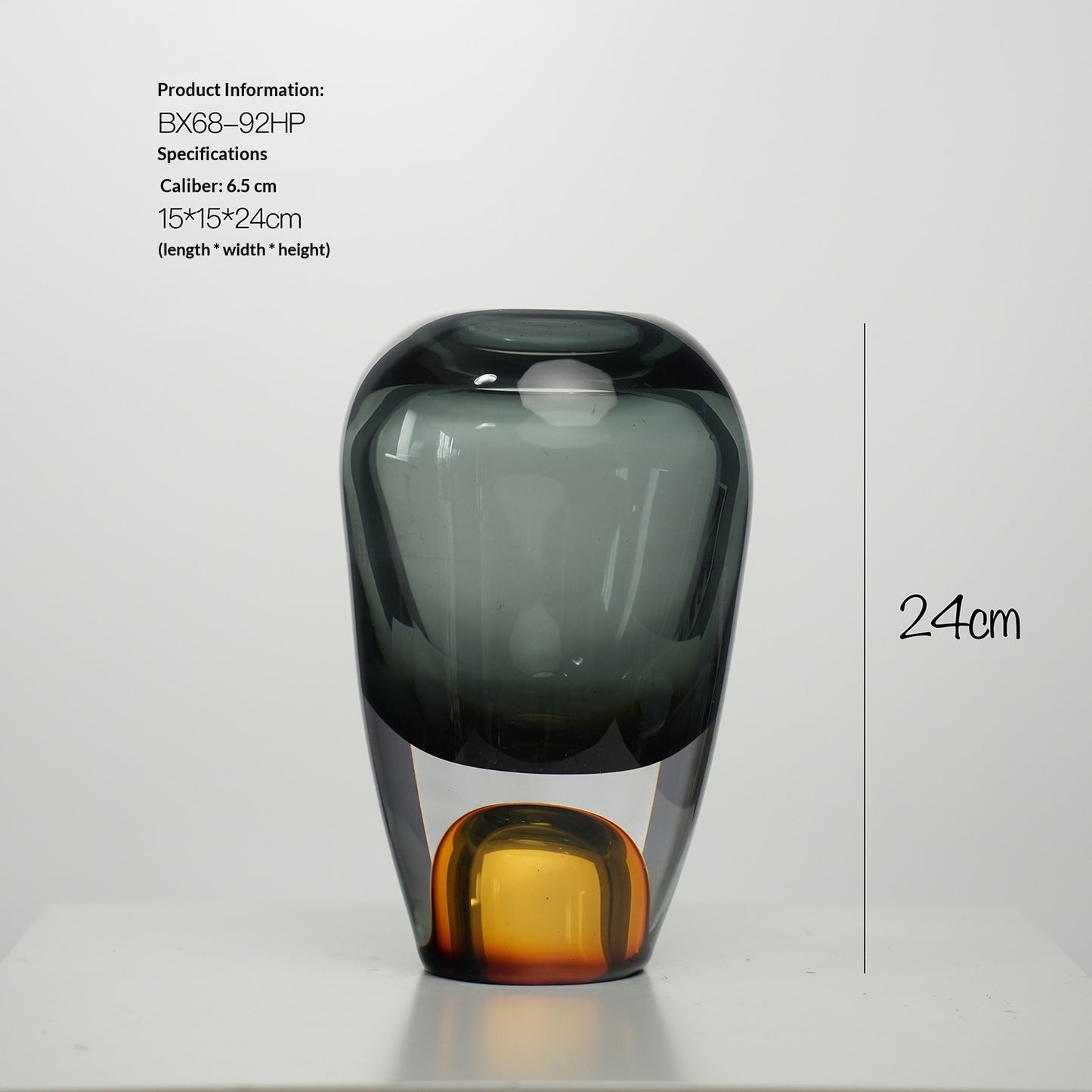 Vaso in vetro