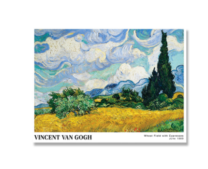 Quadro canvas notte stellata