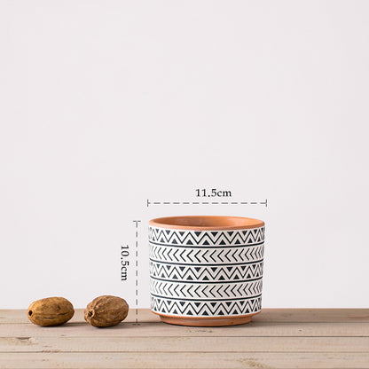 Vasi geometrici in ceramica