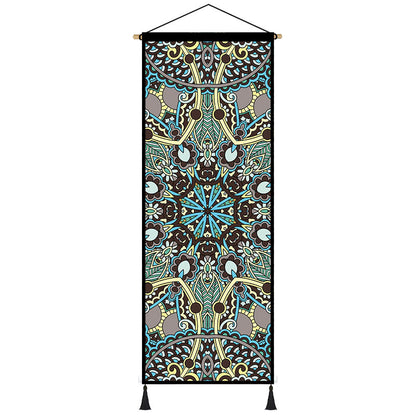 Quadro su tela Mandala indiani colorati