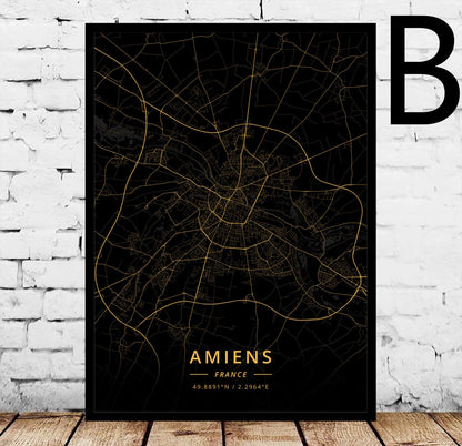 Poster Città Francesi