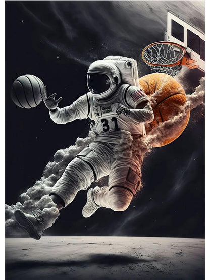 Poster Astronauti nello spazio