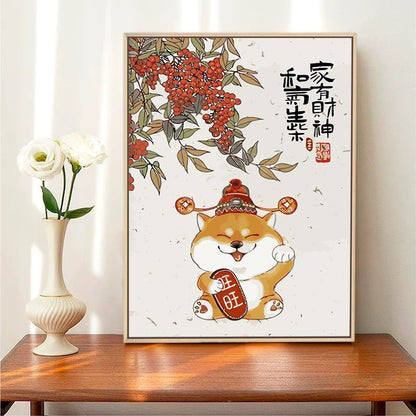 Quadro Shiba Inu
