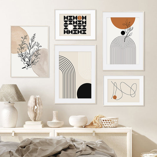 Quadro linee geometriche