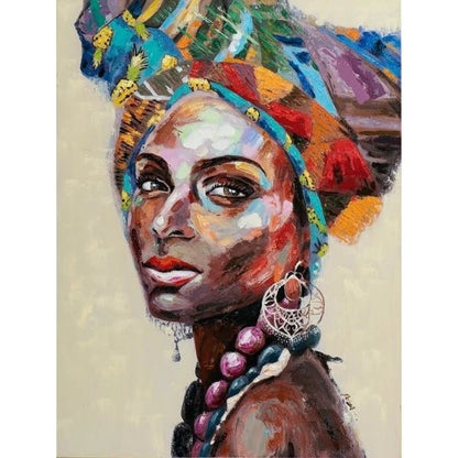 Quadro astratto ragazza