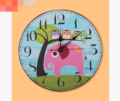 Orologio da parete Neon blu