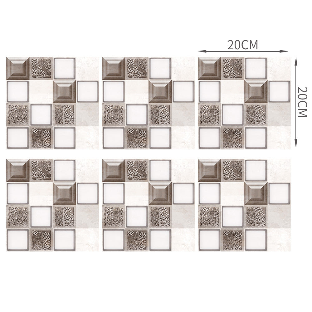 Adesivi Mosaico 3D