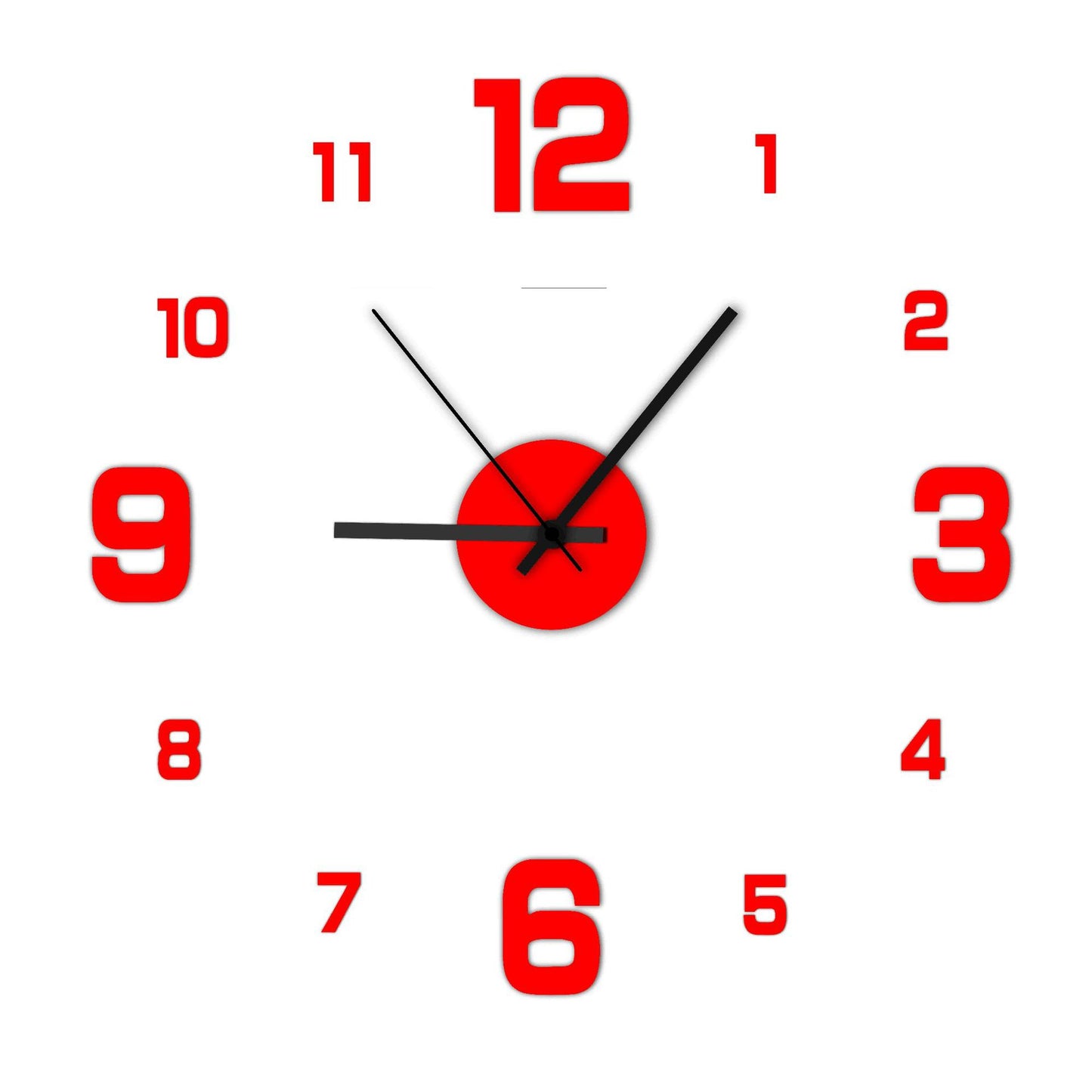 Orologio da parete Barocco rose floreale