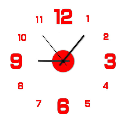 Orologio da parete Barocco rose floreale